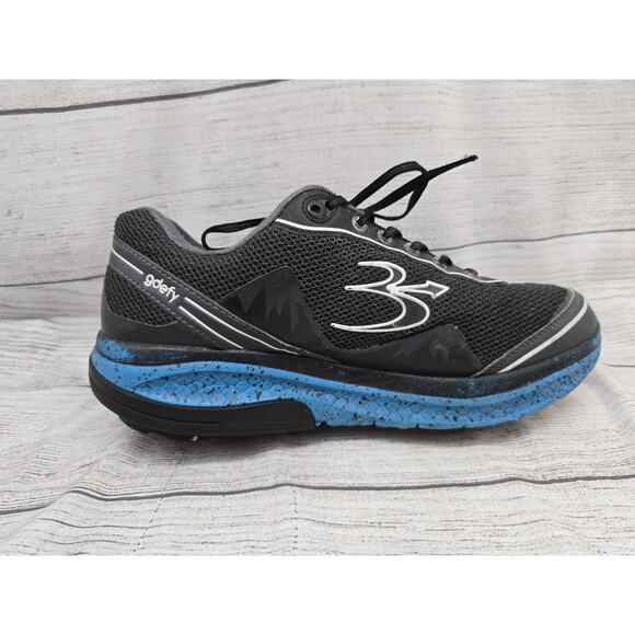 GDefy Mighty Walk Shoes Gravity Defyer Mens Size 10.5 Black Blue main image 6